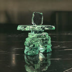 Kiln Formed Glass Inukshuk