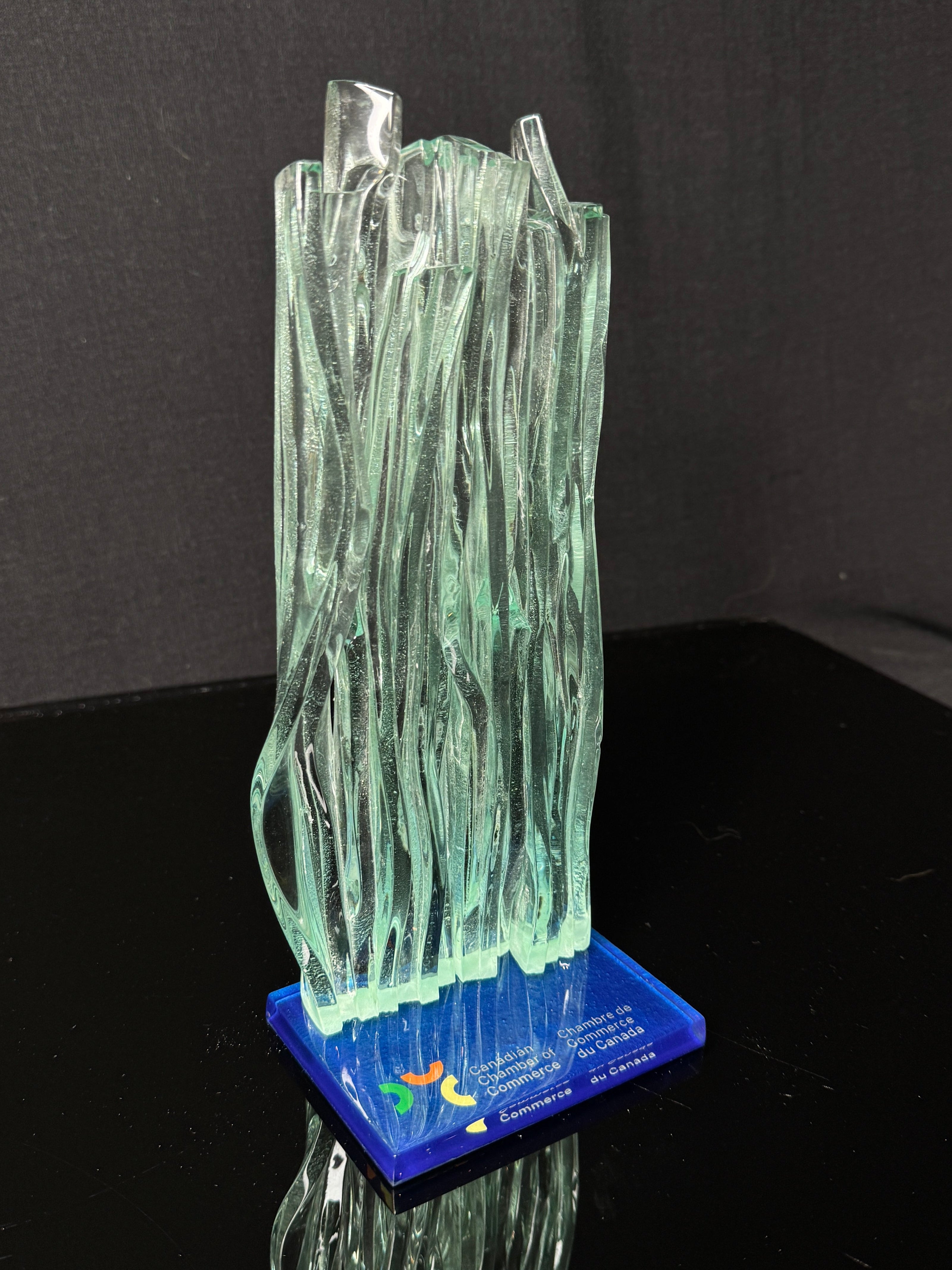 Kiln Formed Glass waterfall