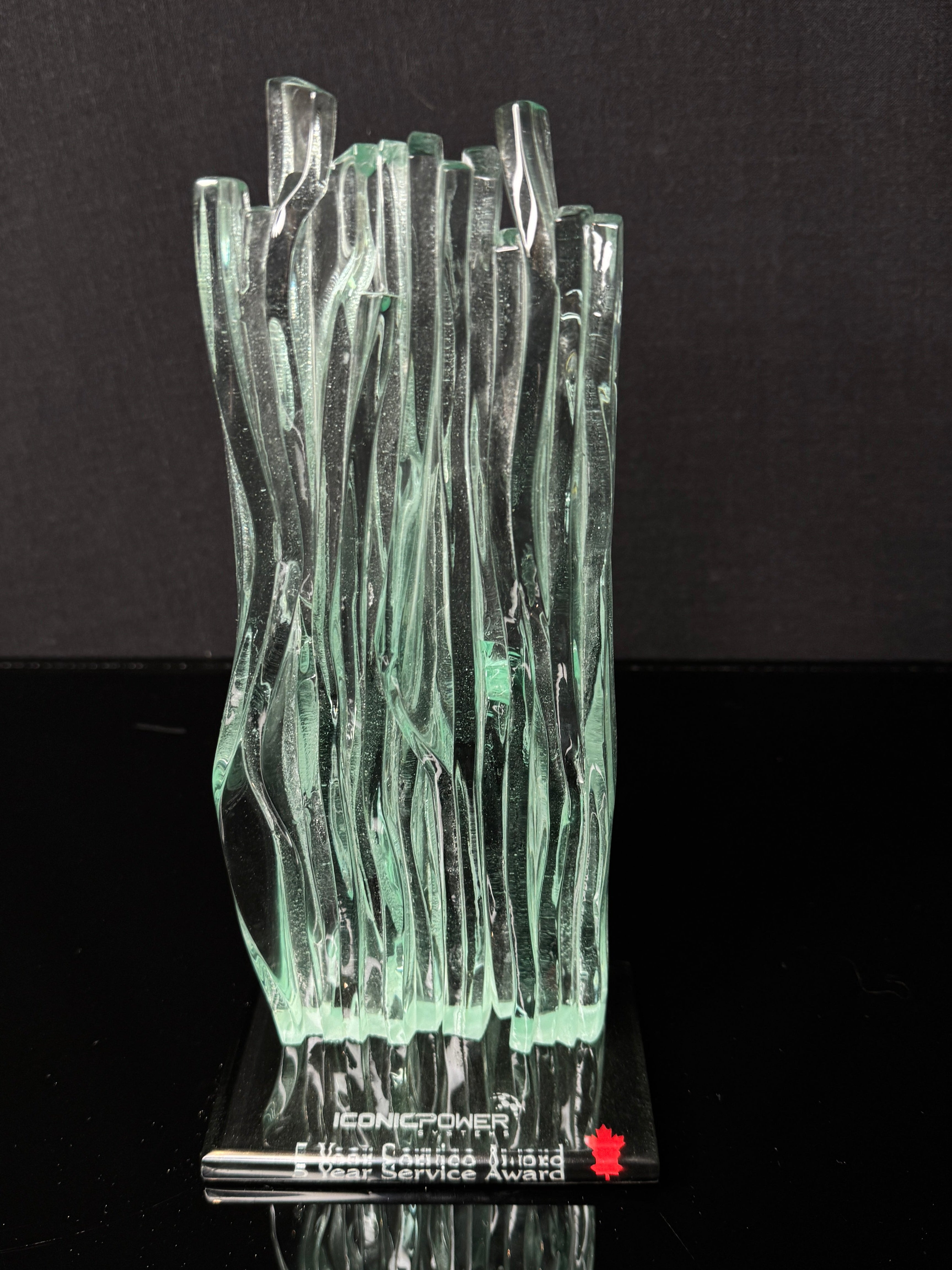 Kiln Formed Glass waterfall