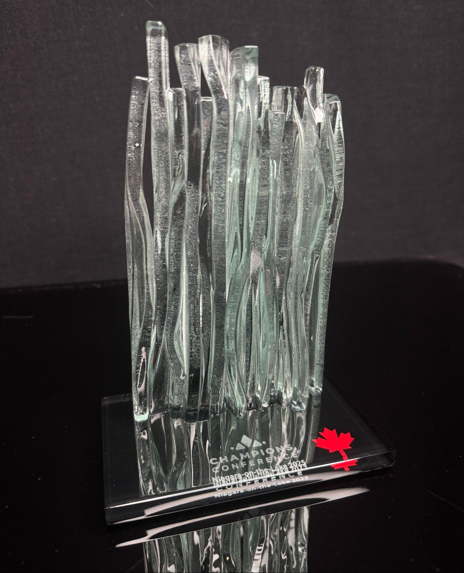 Kiln Formed Glass waterfall