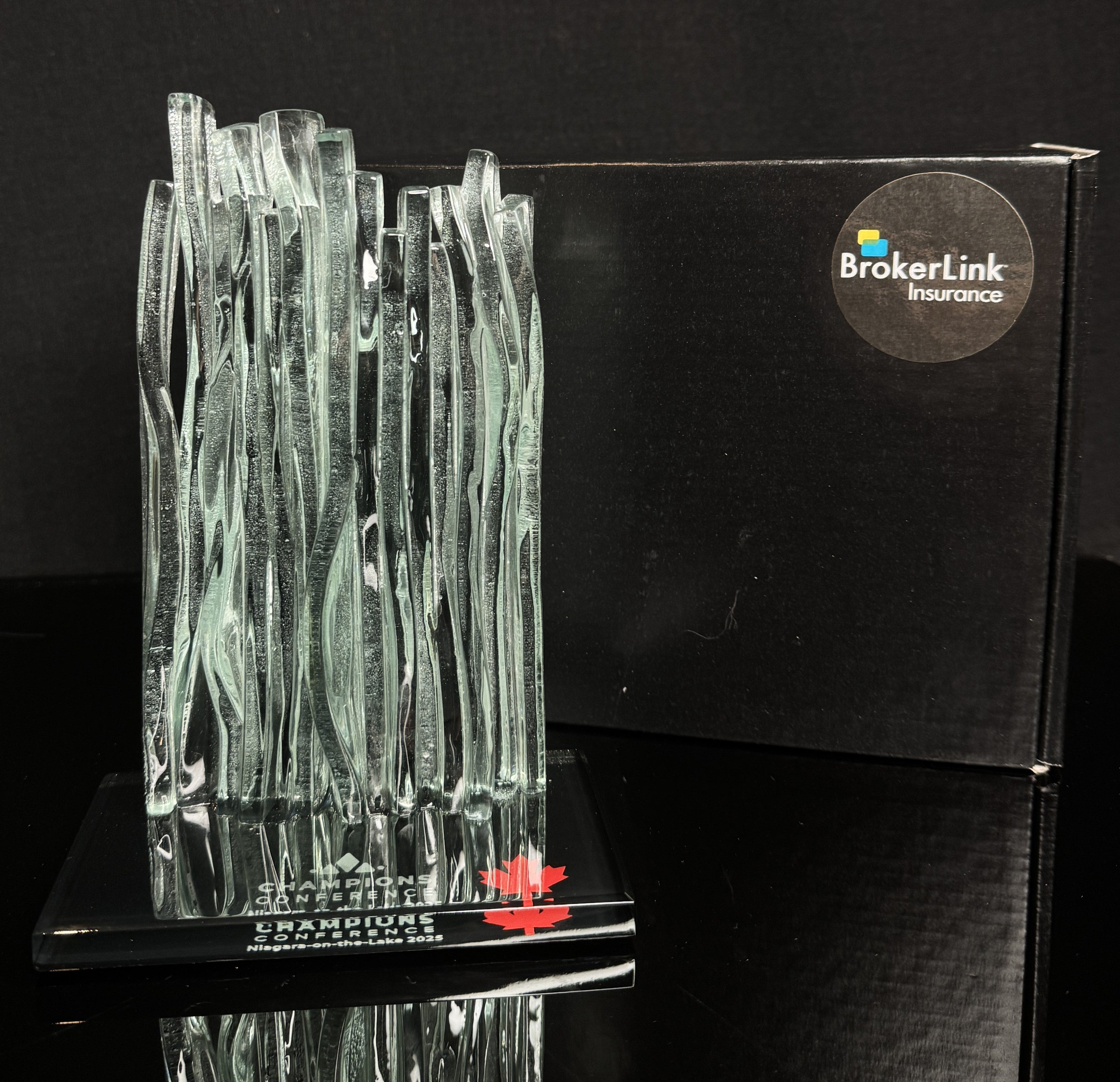 Kiln Formed Glass waterfall