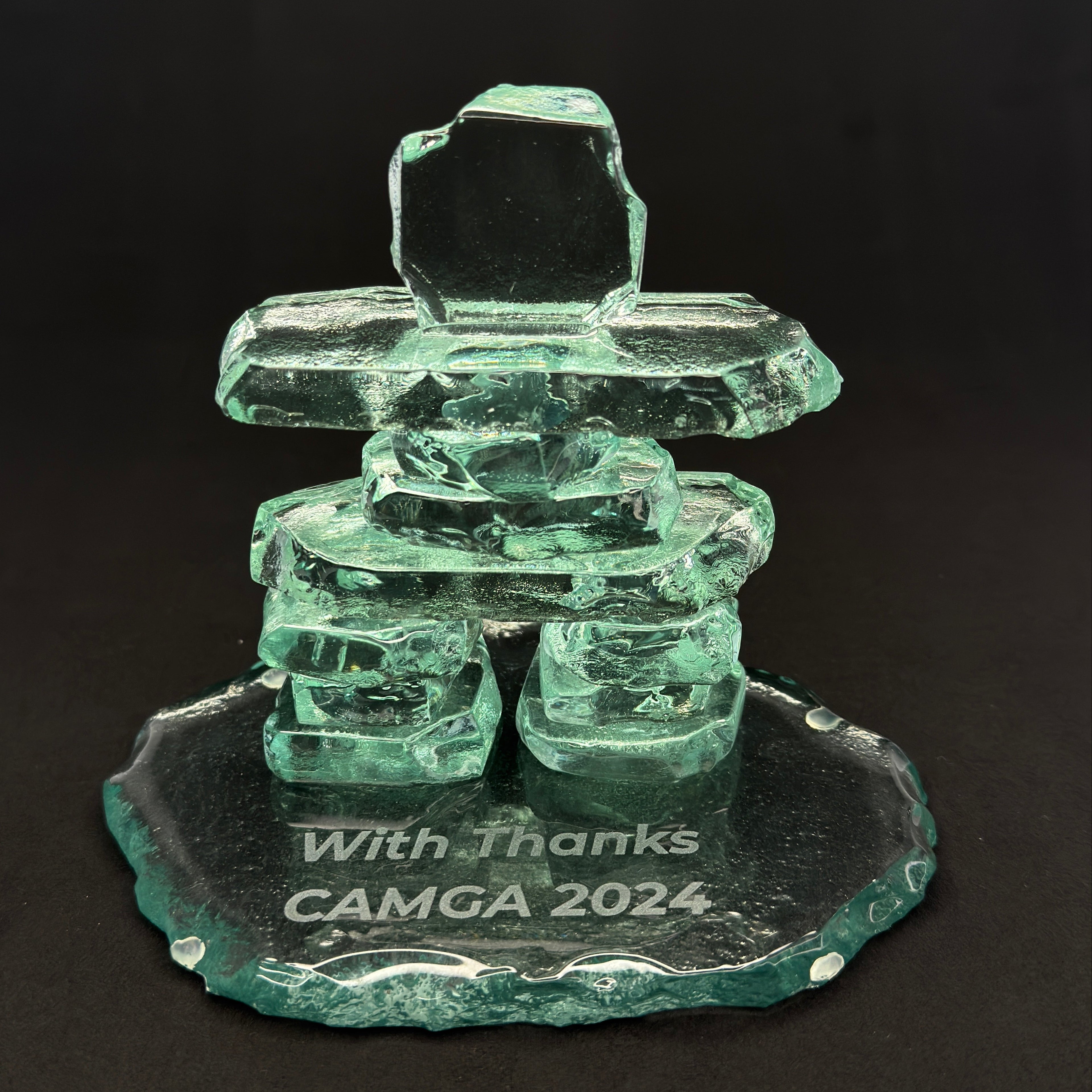 Inukshuk 4.5" on base