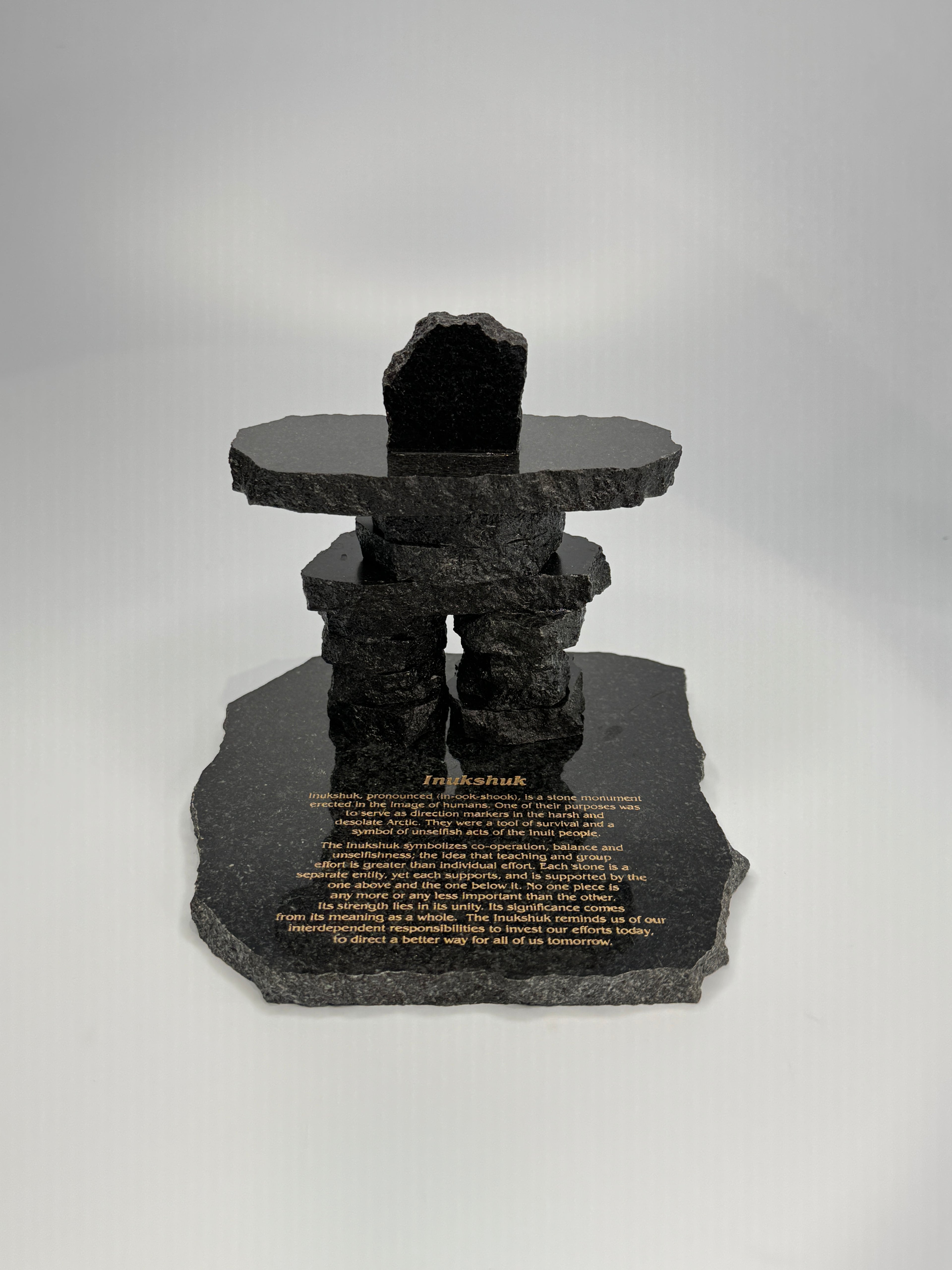 Inukshuk 4.5" on base