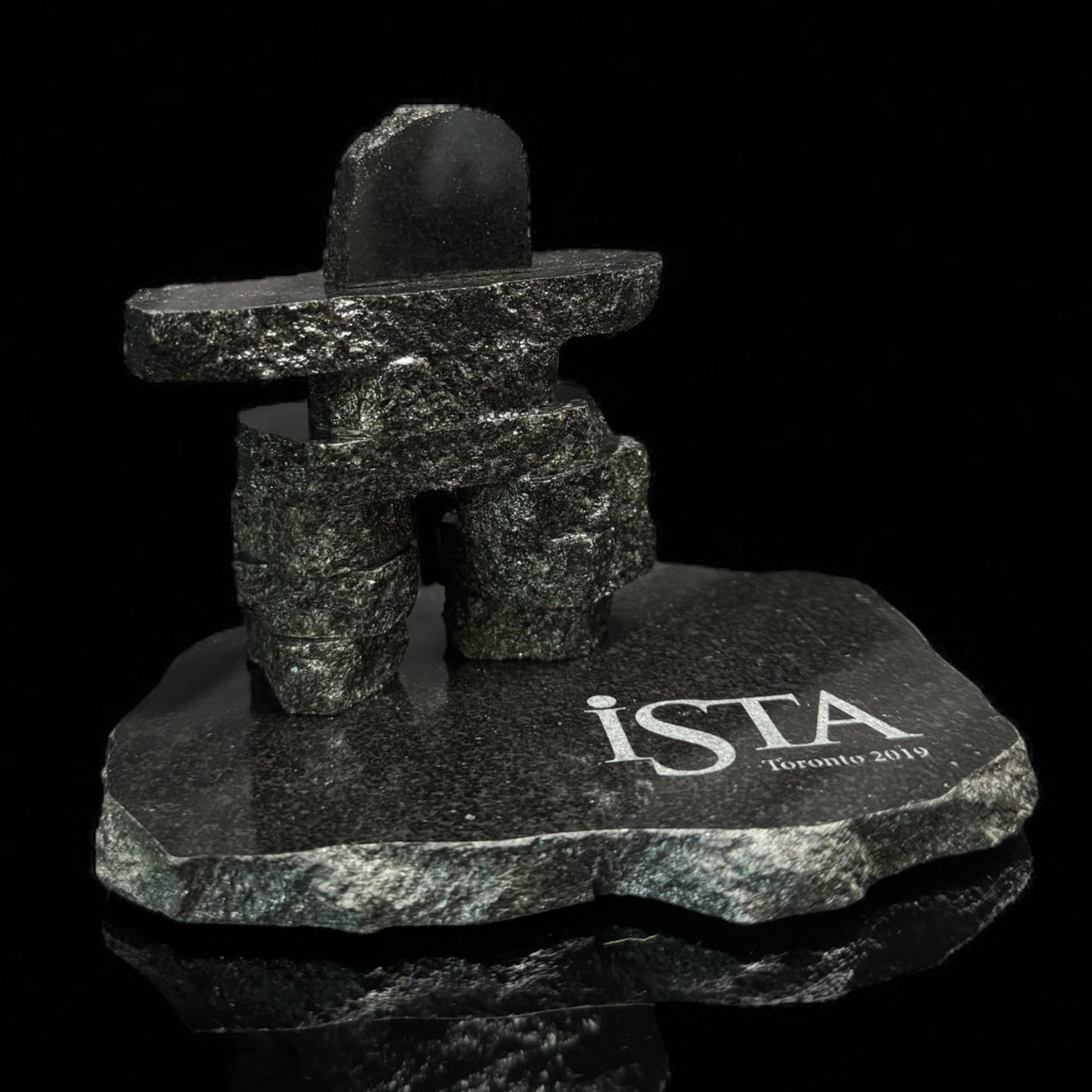 Inukshuk 4.5" on base