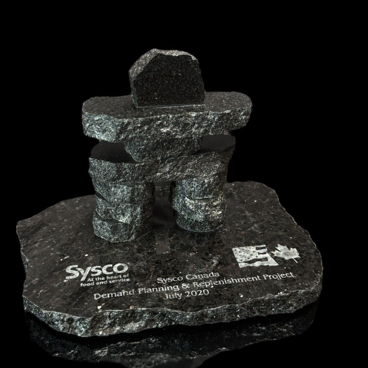 Inukshuk 3.5" on a base